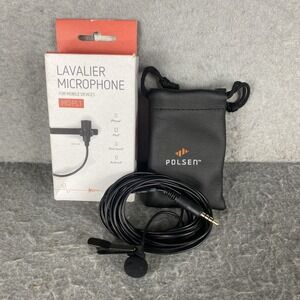 Polsen MO-PL1 Lavalier Microphone for Mobile Devices IOS Android Compatible Vlog